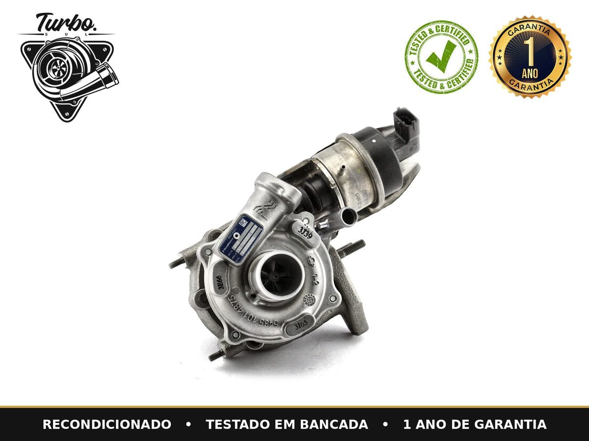 Turbo reconstruído BorgWarner 5430-970-0000 — foto 1