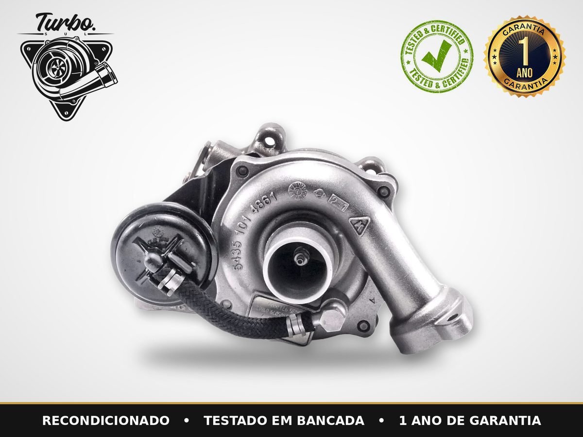 Turbo reconstruído BorgWarner 5435-970-0009 — foto 1