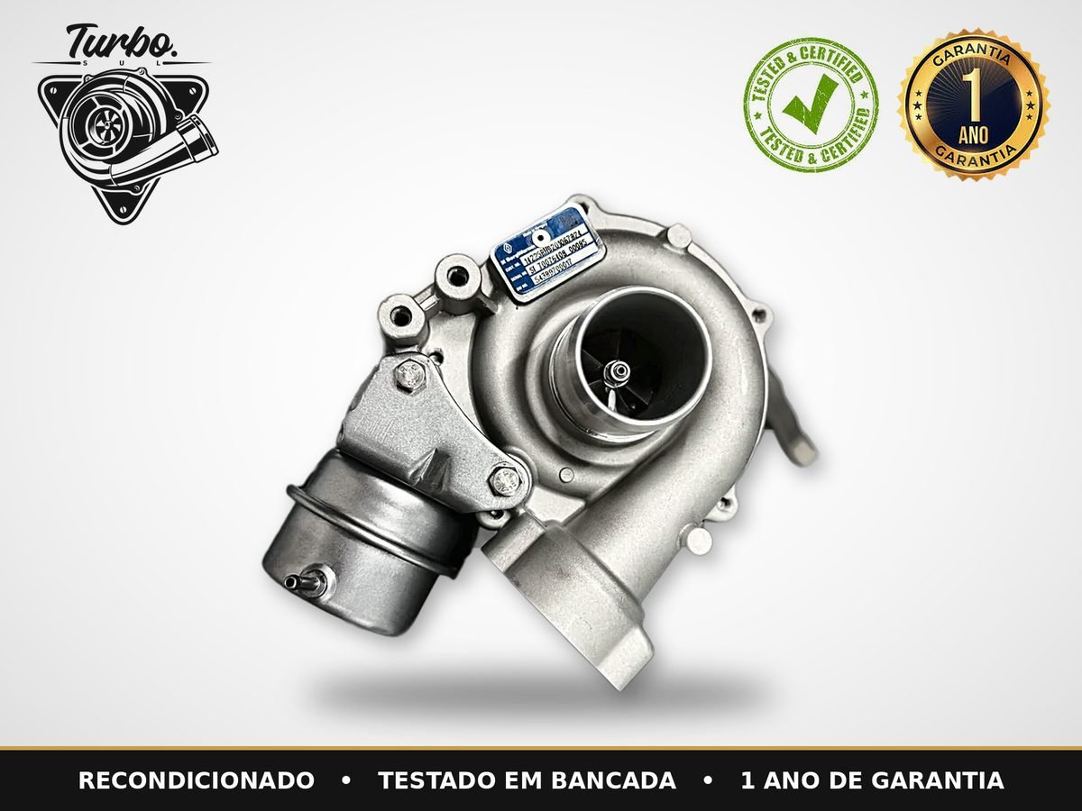 Turbo reconstruído BorgWarner 5438-970-0007 — foto 1