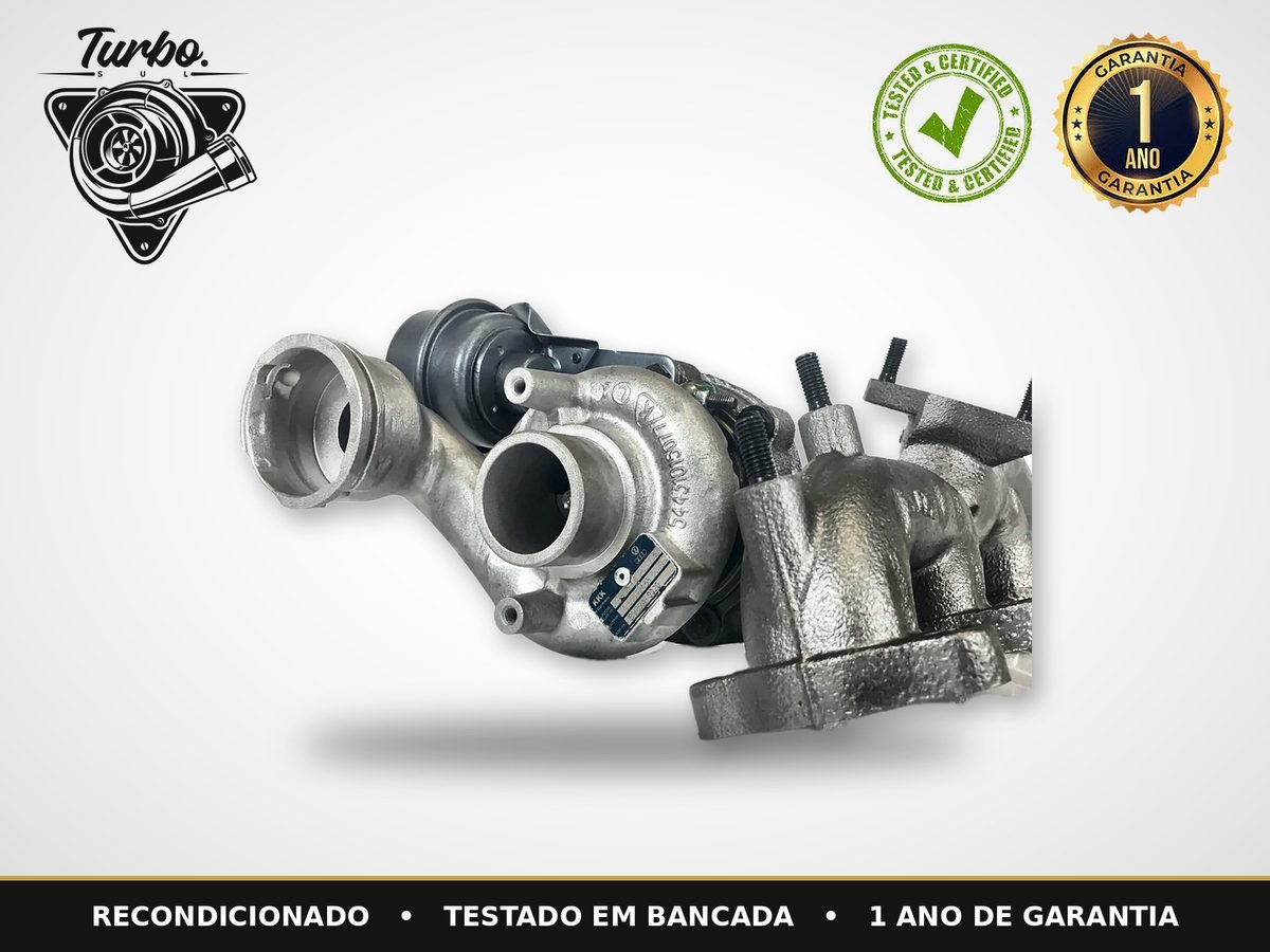 Turbo reconstruído BorgWarner 5439-970-0009 — foto 1