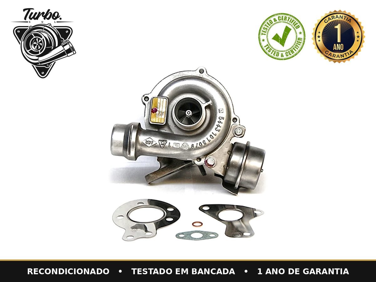 Turbo reconstruído BorgWarner 5439-970-0027 — foto 1