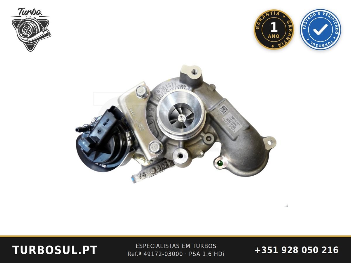 Turbo reconstruído Mitsubishi 49172-03000 — foto 1